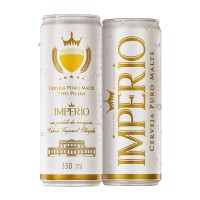 Cerveja Gelada Império lata - 350 ml